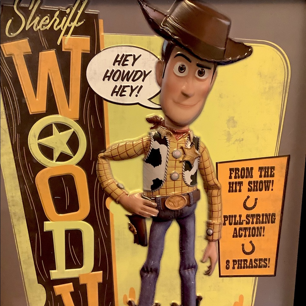 Toy Story Woody 3D Disney Wall Art